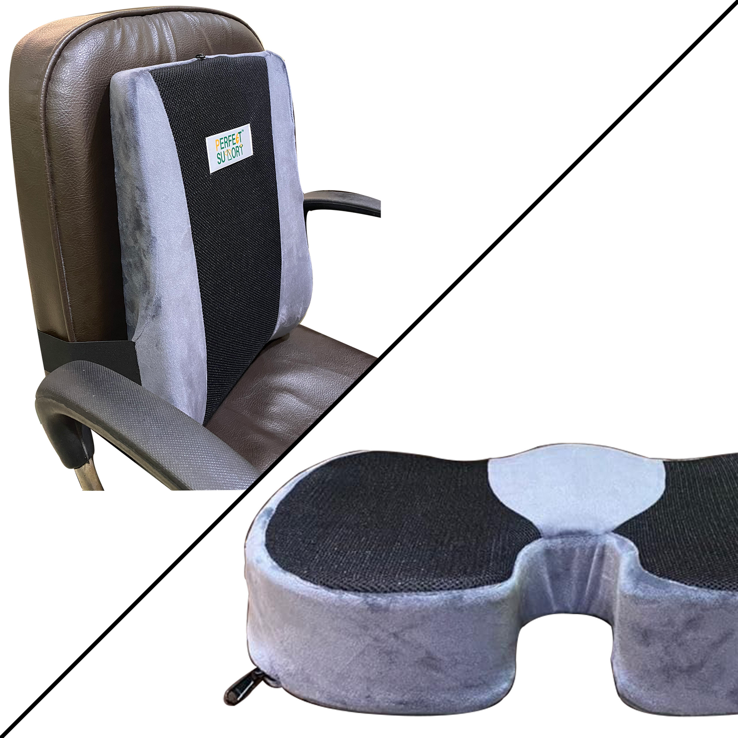 Back Rest + Coccyx Cushion