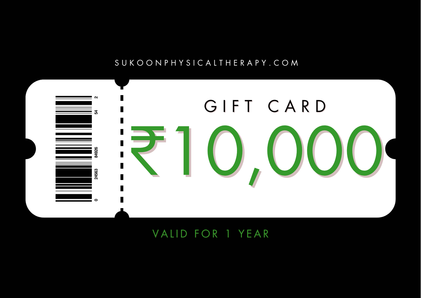 The Sukoon Physical Therapy Giftcard