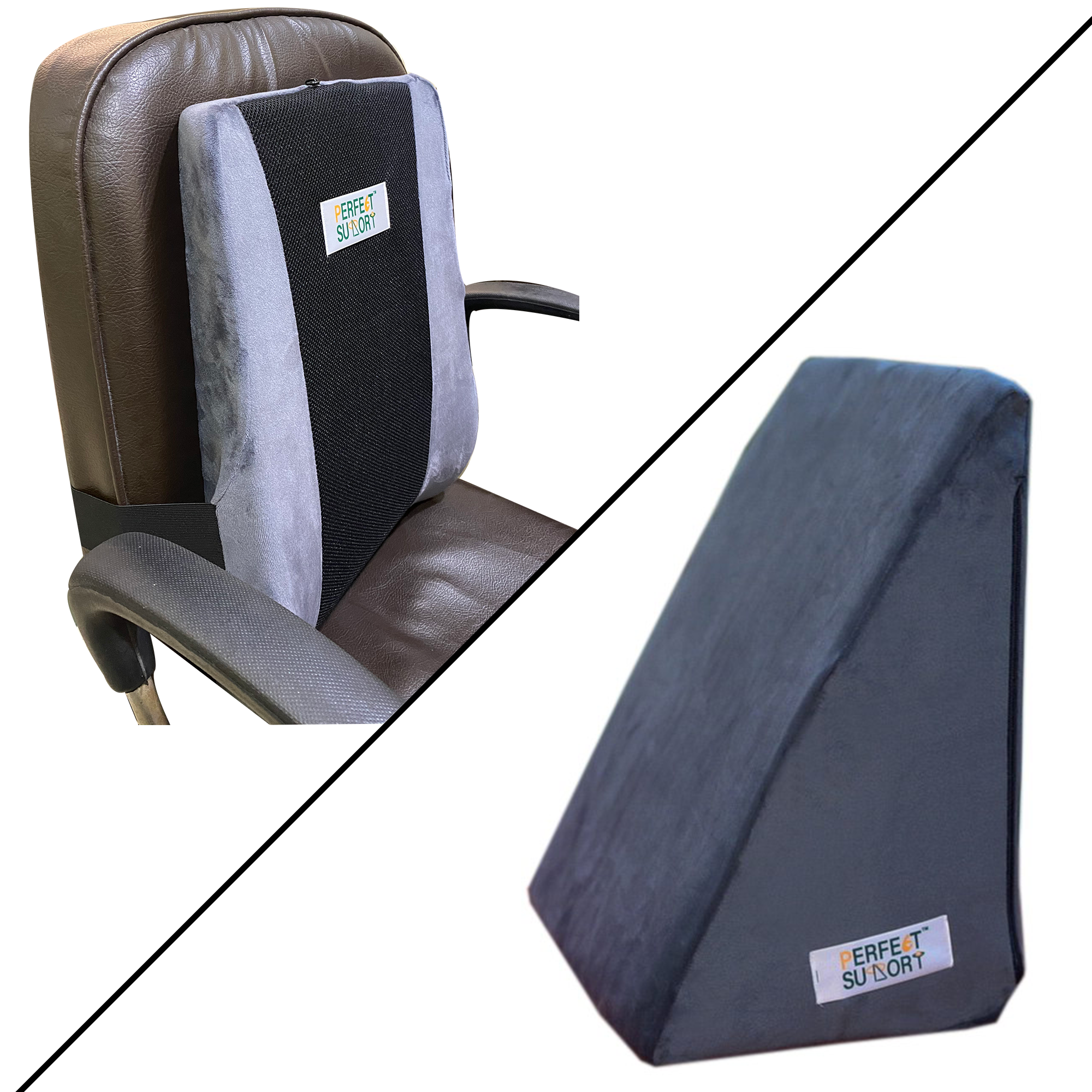 Back Rest + Wedge Pillow Combo Offer – Sukoon Physical Therapy