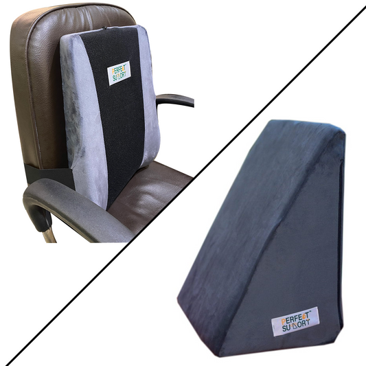 Back Rest + Wedge Pillow Combo offer