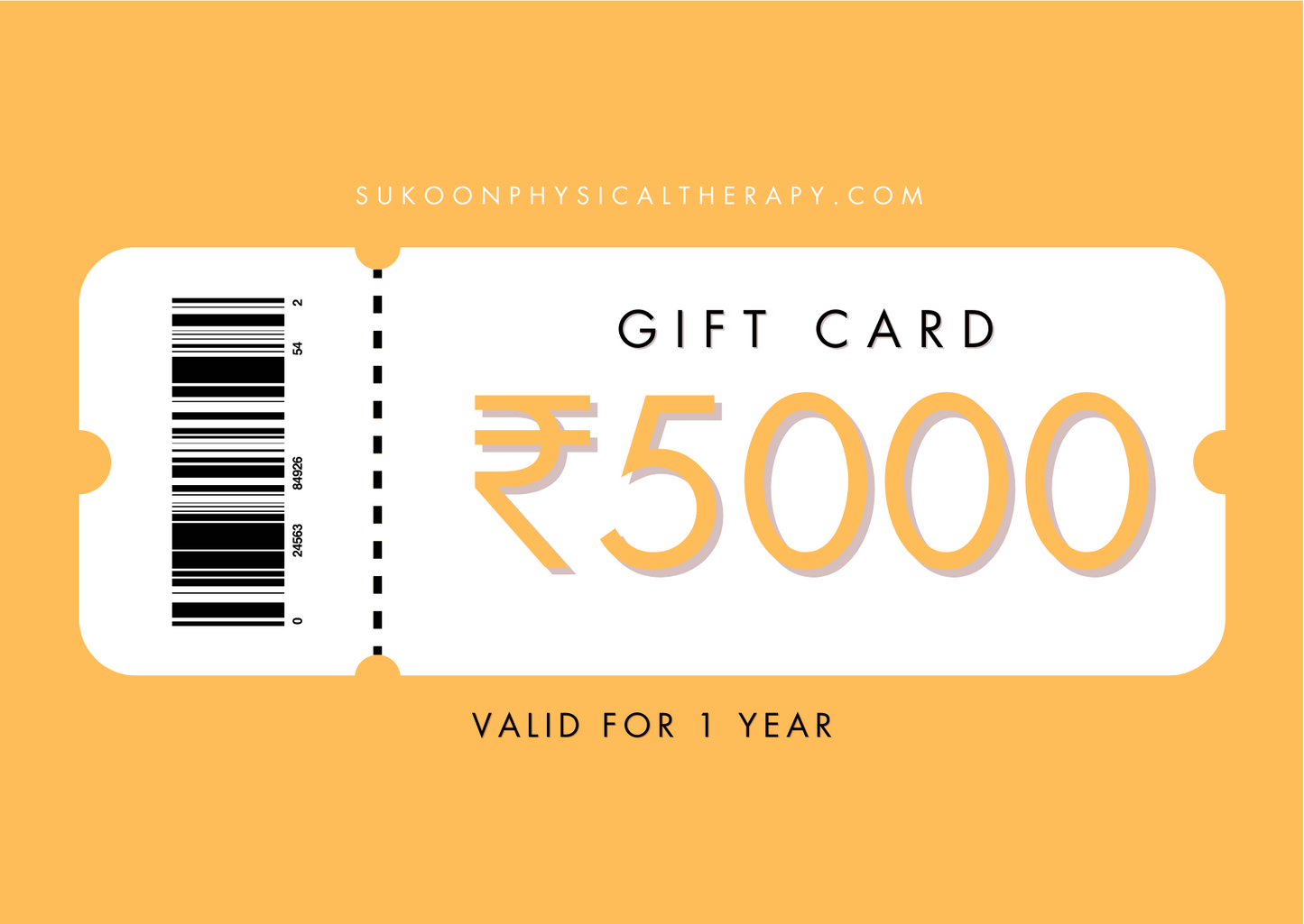 The Sukoon Physical Therapy Giftcard